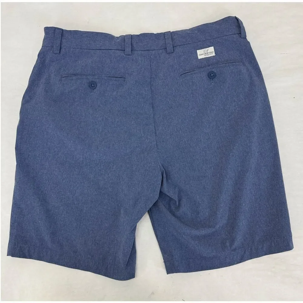 Vineyard Vines Shorts Men's 33 Blue Breaker Performance Inseam 9